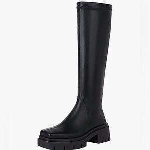 Black Knee-High Women's Boots